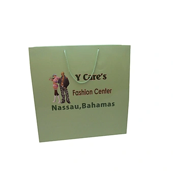 Wholesale Eco-Friendly White Kraft Paper Bag with Custom Design