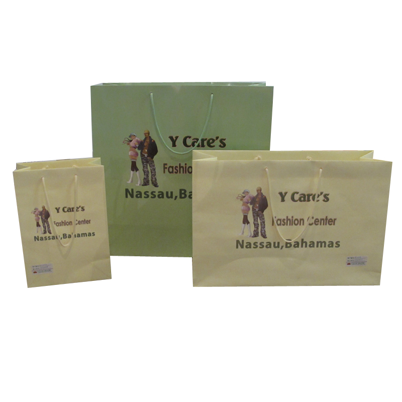Wholesale Eco-Friendly White Kraft Paper Bag with Custom Design